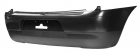 Para-choque Traseiro Gol G4 2005 Ate 2010 - Preto Liso
