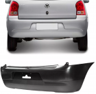 Para-choque Traseiro Gol G4 2005 Ate 2010 - Preto Liso