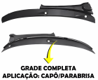 GRADE CHURRASQUEIRA ARABRISA GOL/PARATI/SAVEIRO G4 FLEX