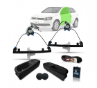 KIT VIDRO ELETRICO GOL/VOYAGE G6 4 PORTAS DIANT.SENSORIZADO