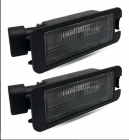Par Lanterna Luz De Placa Gol Saveiro G4 Com Soquete