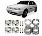 JOGO PISTAO E ANEL GOL 2001/2005 1.0 16V POWER 0,50 GASOLINA