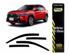 DEFLETOR CALHA CHUVA COROLLA CROSS 2021/ 4 PORTAS (ECOFLEX)