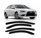 DEFLETOR CALHA CHUVA LANCER 2012 A 2019 4 PORTAS (ECOFLEX)
