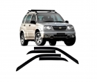 DEFLETOR CALHA CHUVA TRACKER 2000 A 2011 4 PORTAS (ECOFLEX)