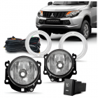 KIT FAROL AUXILIAR L200 TRITON SEM MOLDURA 2017 ATE 2024