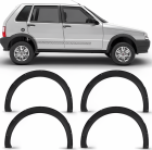 Acabamento Alargador Paralama Fiat Uno Way 04/09 Preto 