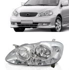 FAROL COROLLA BIPARABOLA LADO ESQUERDO HB3/HB4 2005 ATE 2008