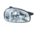 FAROL CORSA PISCA CRISTAL CARCACA PRETA LD 2000 ATE 2007