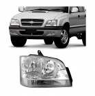 FAROL S10 BLAZER PISCA CRISTAL LADO DIREITO 2002 ATE 2011