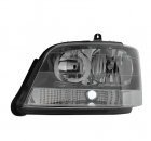 FAROL S10 BLAZER MASCARA CINZA LADO ESQUERDO 2003 ATE 2011