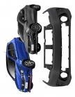 PARACHOQUE DIANTEIRO ARGO TREKKING HTG 2017A2021 PRETO LISO