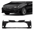 PARACHOQUE DIANTEIRO TOYOTA COROLLA 2019 ATE 2021 PRETO LISO