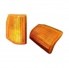LANTERNA DIANTEIRA GOL/VOY/PAR/SAV 87/90 AMBAR ACRILICA LE