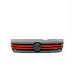 GRADE RADIADOR UNO/FIORINO 2009/2010 COM FRISO VERMELHO 