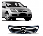 GRADE RADIADOR VECTRA 2006 A 2008 CINZA COM FRISO CROMADO 