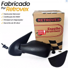 RETROVISOR PALIO 4 PORTAS 1996 A 2000 COM CONTROLE ESQUERDO
