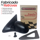 RETROVISOR GOL BOLA 2 PORTAS 1995/1999 COM CONTROLE ESQUERDO