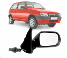 RETROVISOR UNO FIRE 2 PORTAS 2006/2010 COM CONTROLE DIREITO