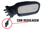 RETROVISOR UNO FIRE 4 PORTAS 2001/2004 COM CONTROLE DIREITO 