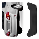PARACHOQUE TRASEIRO TOYOTA COROLLA 2008 ATE 2011 PRETO LISO