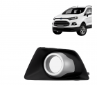 GRADE FAROL DE MILHA ECOSPORT 13/17 LADO ESQUERDO COPO CINZA