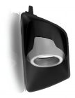 GRADE FAROL DE MILHA ECOSPORT 13/17 LADO DIREITO COPO CINZA