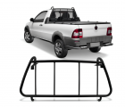 GRADE VIDRO STRADA PRETO 2002 A 2013 (B525A)