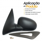 RETROVISOR GOL BOLA 4 PORTAS 1995/999 SE CONTROLE ESQUERDO 