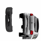 PARACHOQUE TRASEIRO VW GOL G6 2013 A 2015 C SENSOR PRETO LISO