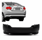 PARACHOQUE TRASEIRO HONDA CITY 2009 ATE 2011 PRETO LISO
