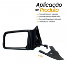 Retrovisor Monza 2 e 4 Portas 1991/1993 Com Controle Esquerdo