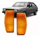 PAR LANTERNA PISCA AMBAR DIANT GOL/VOY/SAV 82/86 - PLASTICO