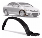 PROTETOR PARA-BARRO DIANTEIRO NEW CIVIC 2007 A 2010 DIREITO 