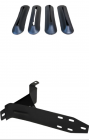 Vedacao Para Choque Fusca 70 79 Kit 4 Pecas