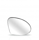 REFIL RETROVISOR C/BASE CLIO DIREITO METALIZADO 2013 A 2016