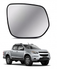 REFIL RETROVISOR C/BASE S10 DIREITO METALIZADO 2012 ATE 2018