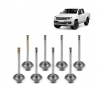 VALVULA ADMISSAO AMAROK 2.0 BI-TURBO 26MM 2011 A 2020 8PÇS