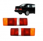 LANTERNA TRASEIRA ESCORT 87/92 TRICOLOR LADO DIREITO