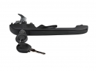 MACANETA EXTERNA GOL/VOY/PAR 80/86 FRISO PRETO C/CHAVE LD