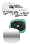 REFIL RETROVISOR COM BASE FIORINO LADO DIREITO 2014 ATE 2018