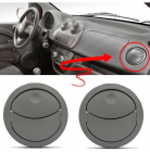 Difusor Saida Ar Fiat Uno Vivace/Attractive/Sport Cinza