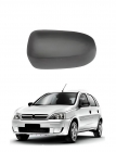CAPA RETROVISOR CORSA LADO ESQUERDO 2003 ATE 2011 PRETA