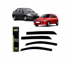 DEFLETOR CALHA CHUVA CELTA 00/15 PRISMA 02/12 4PTS INTEIRICA