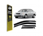 DEFLETOR CALHA CHUVA COROLLA SEDAN 03/07 4 PORTAS (ECOFLEX)