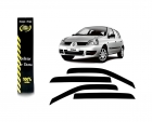 DEFLETOR CALHA CHUVA RENAULT CLIO HATCH/SEDAN 00/16 4PTS