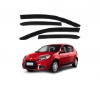 DEFLETOR CALHA CHUVA RENAULT SANDERO 07/14 4 PORTAS