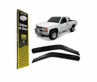 DEFLETOR CALHA CHUVA SILVERADO 97/01 2 PORTAS (ECOFLEX)