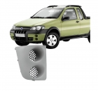 MOLDURA FAROL AUX PALIO/STRADA S/FURO DIR 2004 A 2008 PRIMER
