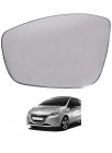 REFIL RETROVISOR COM BASE PEUGEOT 208 ESQUERDO 2012 ATE 2018